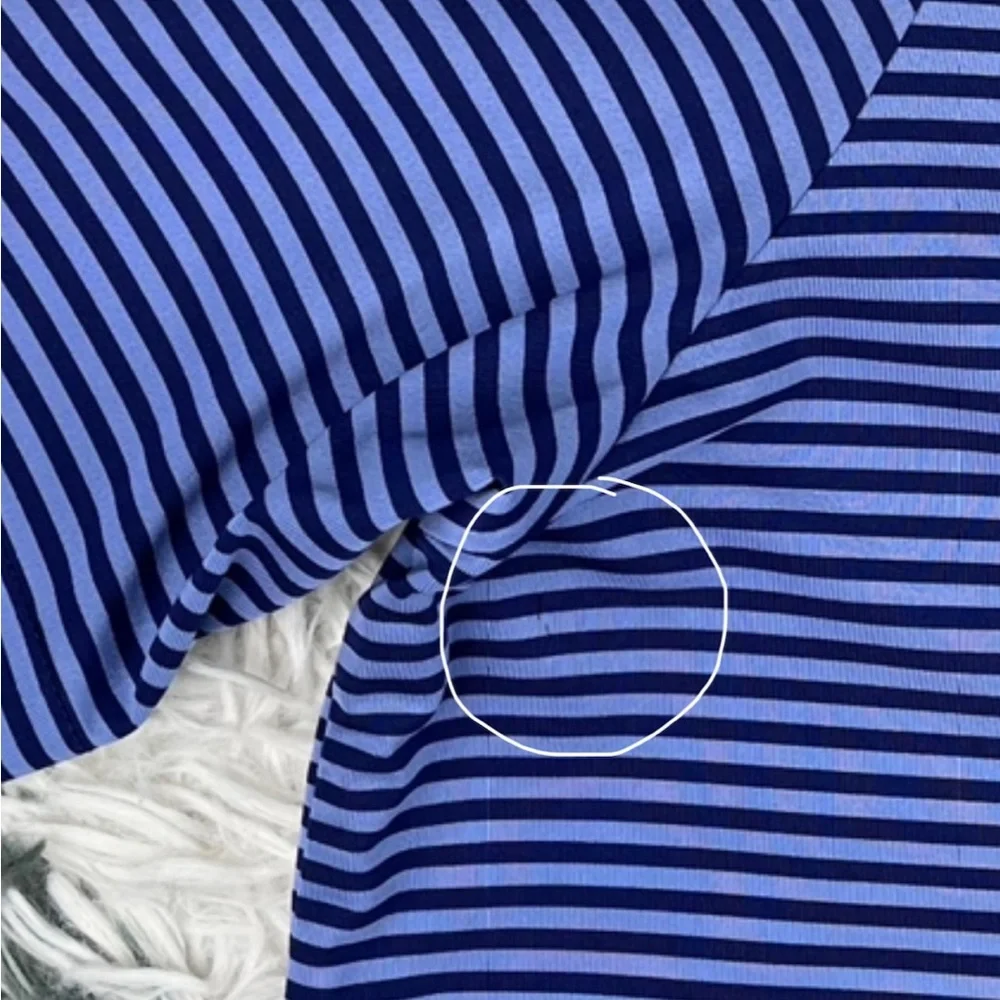 RLX Ralph Lauren Men's Casual Striped Golf Polo Shirt Blue Size Large - Picture 12 of 12